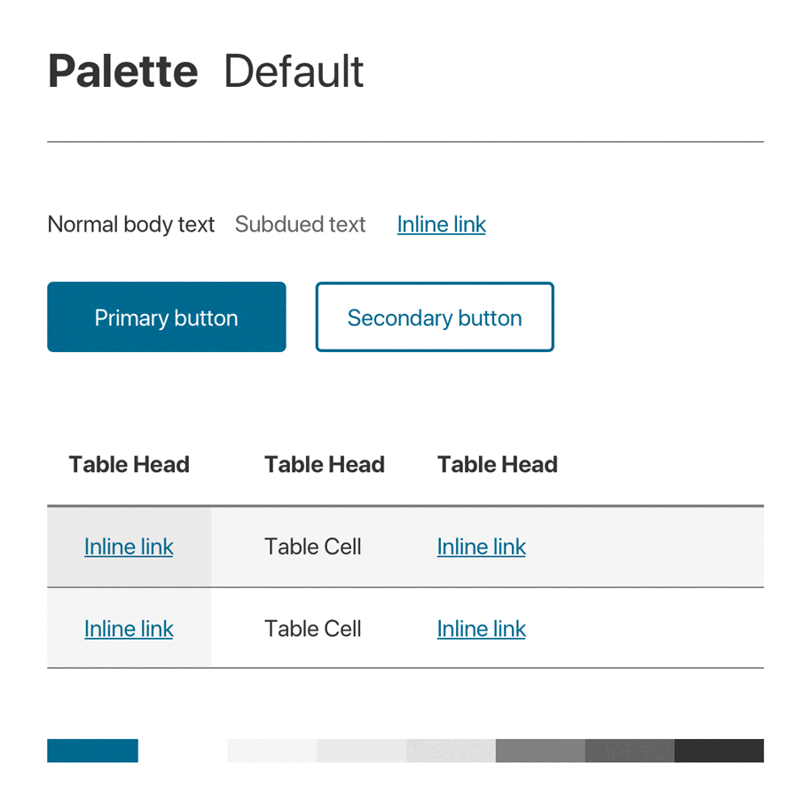 colour system demonstration